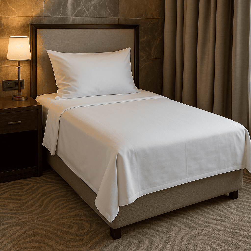 Tek Kişilik Çarşaf 60 Tel Polycotton 160x240