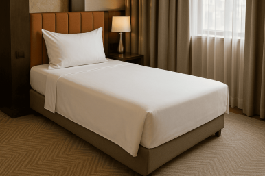 Tek Kişilik Çarşaf 63 Tel %100 Pamuk 160x240