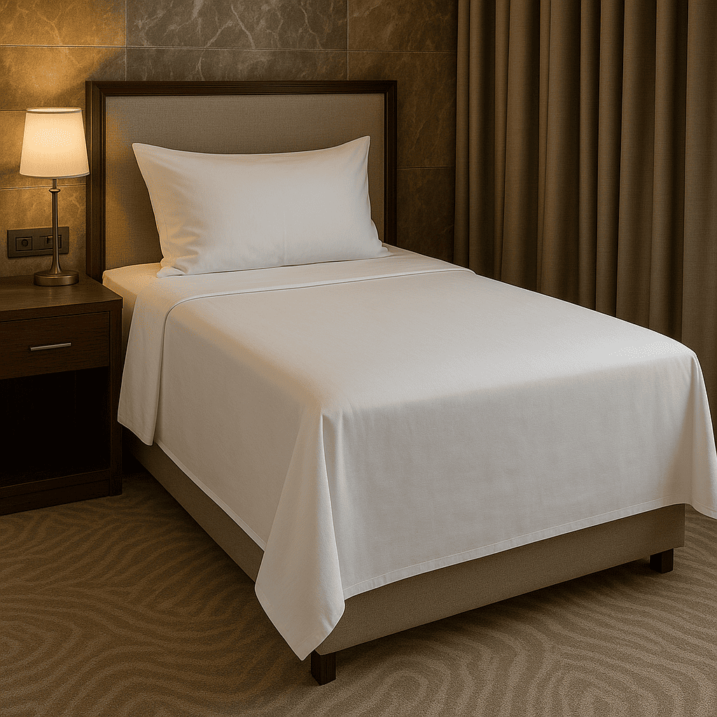 Tek Kişilik Çarşaf 60 Tel Polycotton 180x280