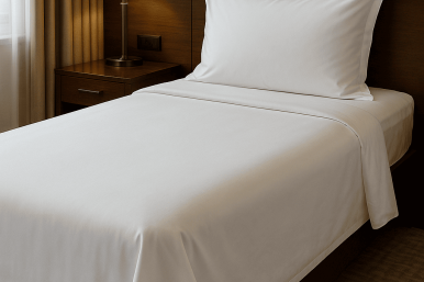 Tek Kişilik Çarşaf 120 Tel Düz Saten 180x280