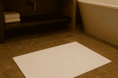 Otel Ayak Havlusu Ayak İzli 180gr/Adet