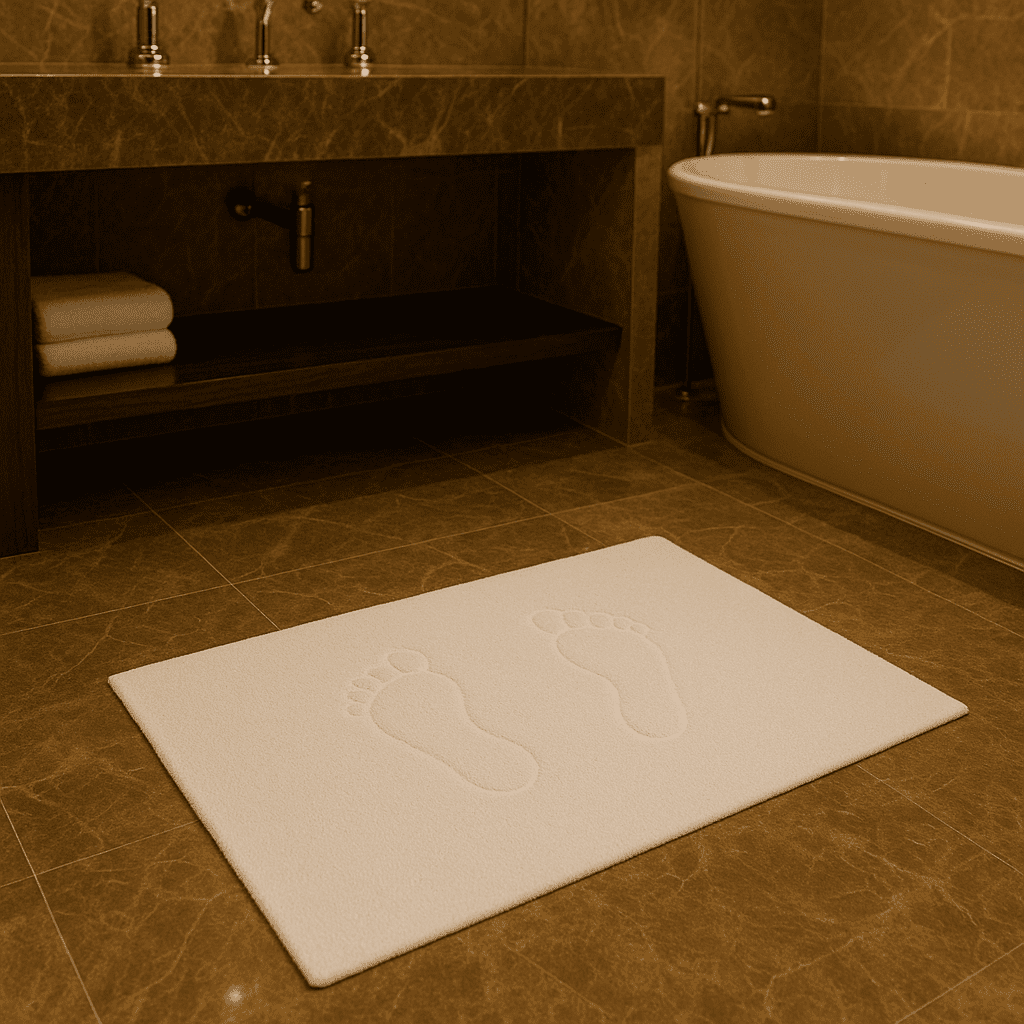 Otel Ayak Havlusu Ayak İzli 180gr/Adet