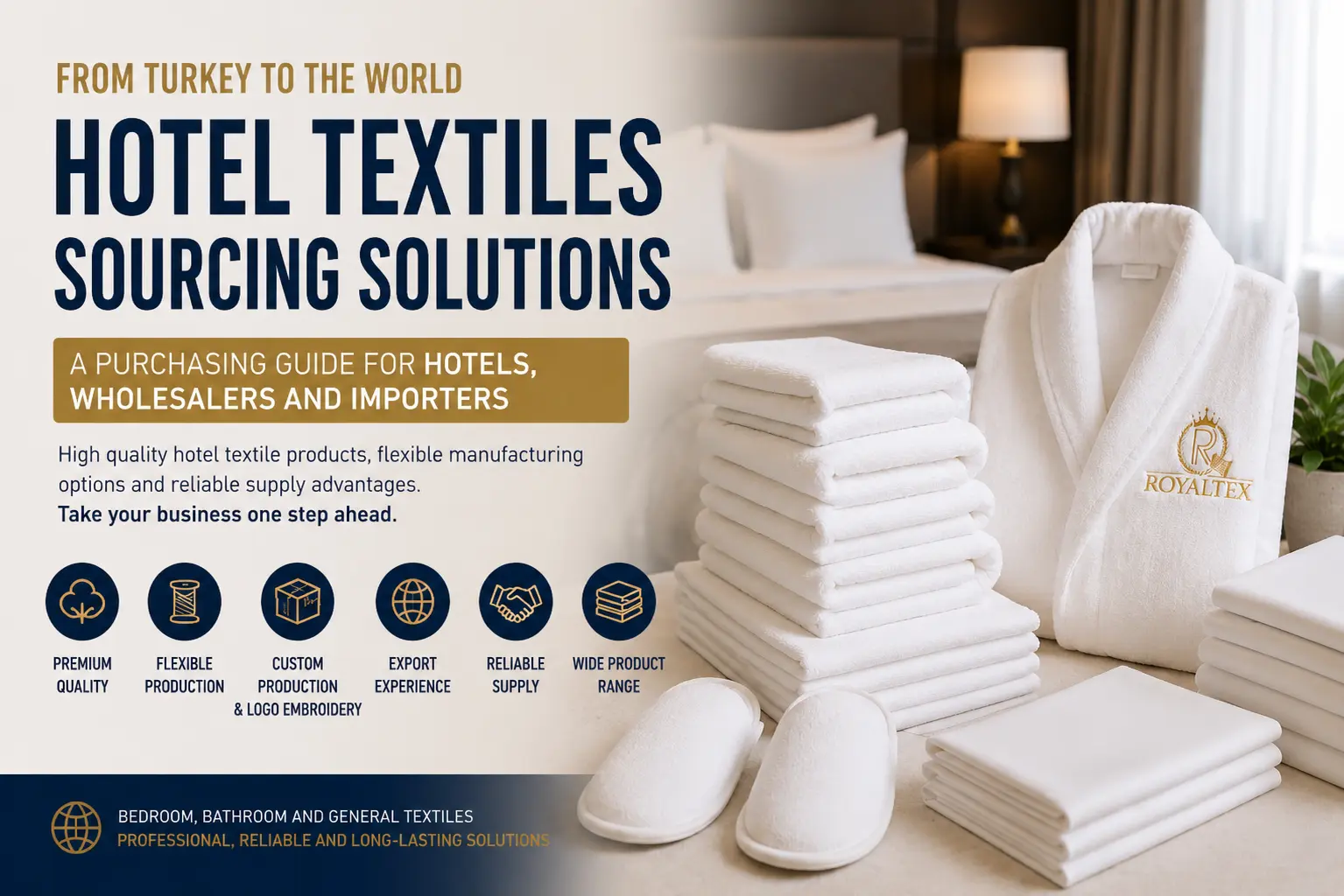 Hotel Textile Manufacturer in Turkey: A Complete Sourcing Guide for Hotels, Importers and Distributors
