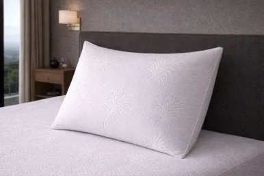 Jakarlı Yastık Alezi 50x70 cm | Kapaklı | Yastık Koruyucu