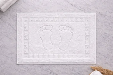 Otel Ayak Havlusu 50x70 cm – 250 gr | 20/2 Ring %80 Pamuk