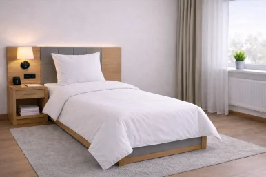 Otel Yorgan Kılıfı 160x220 cm – 60 Tel | Pamuk Polyester