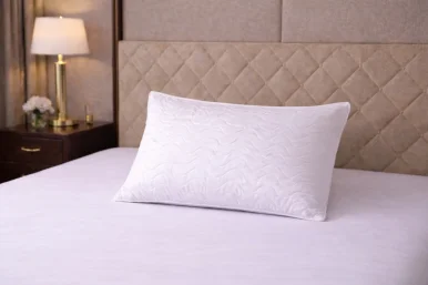 Kapitone Pamuklu Yastık Alezi 50x70 cm | Kapaklı | Yastık Koruyucu