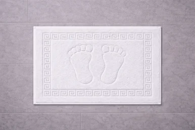 Otel Ayak Havlusu 50x70 cm – 250 gr | 20/2 Ring %100 Pamuk