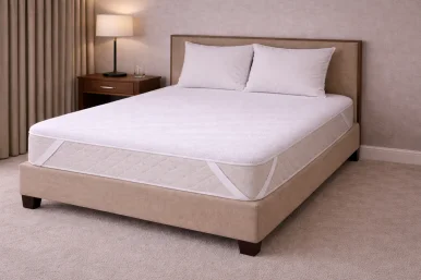 Çift Kişilik Pampes Alez 160x200 | 4 Köşe Lastikli Yatak Koruyucu