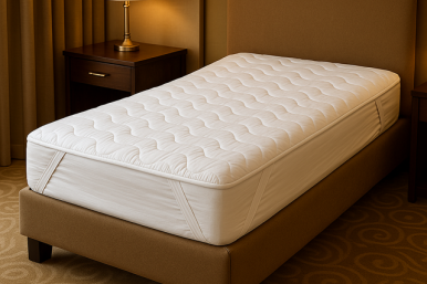 Tek Kişilik 4 Köşe Lastikli Sıvı Geçirmez Kapitone Alez