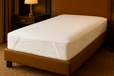 Tek Kişilik 4 Köşe Lastikli Jakarlı Alez