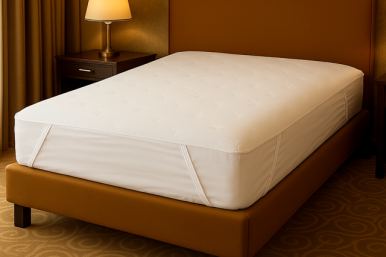 Çift Kişilik 4 Köşe Lastikli Jakarlı Alez