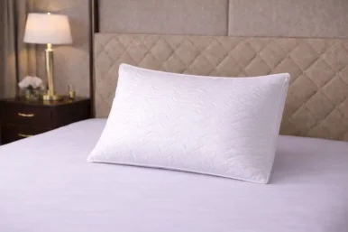 Quilted Cotton Pillow Protector 50x70 cm | Zipper Closure | Pillow Cover