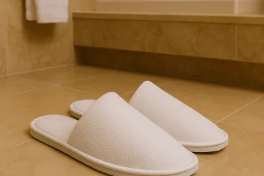 Kapalı Burun Çift Taban Terlik