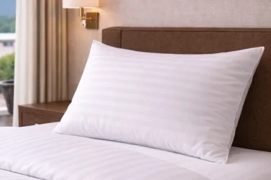 Otel Yastık Kılıfı 50x70 cm – 83 Tel Çizgili | Pamuk Polyester