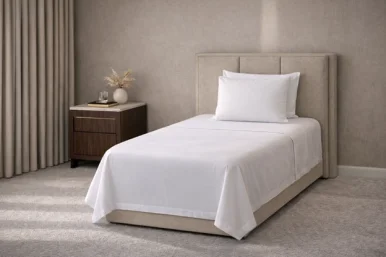 Otel Yatak Çarşafı 160x240 cm – 83 Tel | %100 Pamuk