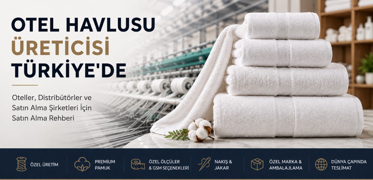 Türkiye’de Otel Havlusu Üreticisi: Oteller, Distribütörler ve Satın Alma Şirketleri İçin Rehber