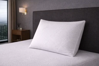 Jakarlı Yastık Alezi 50x70 cm | Fermuarlı | Yastık Koruyucu