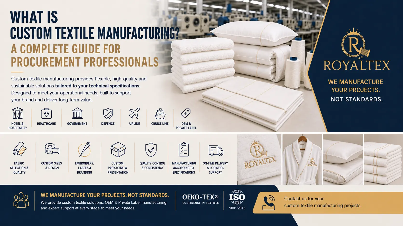 What Is Custom Textile Manufacturing? A Complete Guide for Procurement Professionals