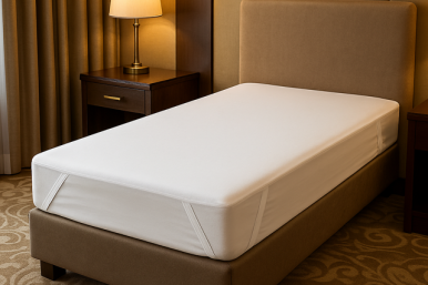 Tek Kişilik 4 Köşe Lastikli Polyester Alez